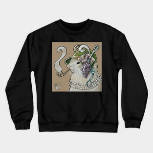 Flapper Ferret - 1920s Style Crewneck Sweatshirt